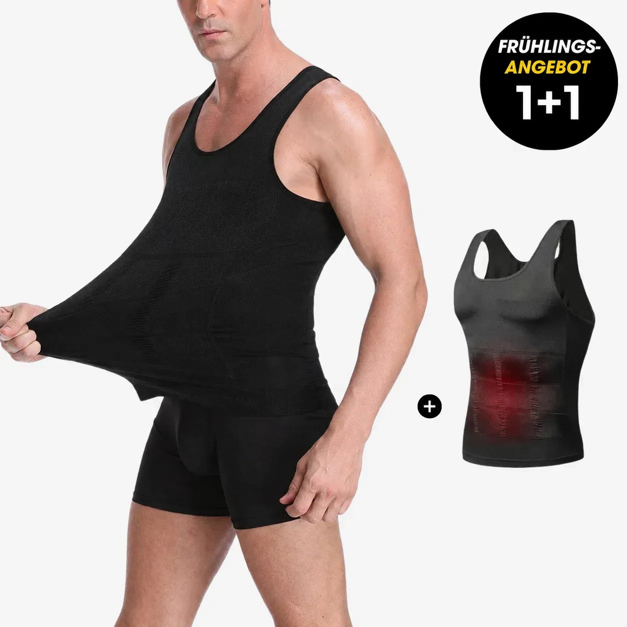 Shape'up™ 2.0 – Diskretes Kompressionsshirt für jeden Tag