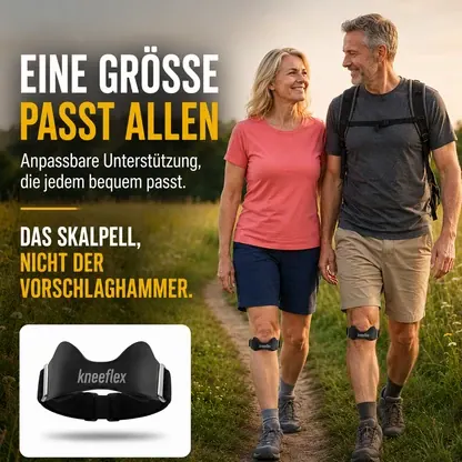 KneeFlex Pro™ Patellaband – gezielte Unterstützung für Knie, Sport & Alltag