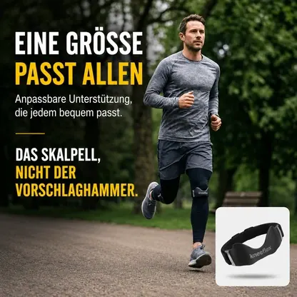 KneeFlex Pro™ Patellaband – gezielte Unterstützung für Knie, Sport & Alltag