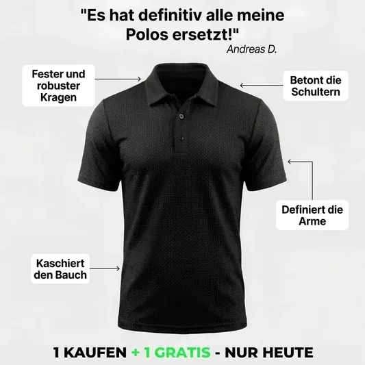 Amalfi - Ultrabequemes Polohemd für Männer